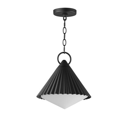 Maxim Lighting Odette 13'' Pendant, Black 35131WTBK